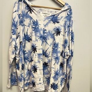 0224-30 The Sweatshirt Project Palm Tree Hoodie